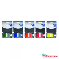 Oldaljelölő GLOBAL Notes Info Flags 7728-81 műanyag 25x43 mm transparens/kék