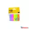 Oldaljelölő 3M Post-it LP670/5 papír neon 5 szín  5x100 lap