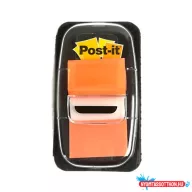 Oldaljelölő 3M Post-it 680-4 műanyag 25x43mm narancs