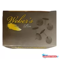 Rajzszeg WEBER'S nikkel 100 darabos