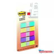 Oldaljelölő 3M Post-it 683-5 12x43mm műanyag 5 szín