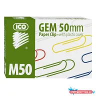 Gemkapocs ICO 50mm színes 100 darabos