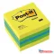 Öntapadós jegyzettömb 3M Post-it LP2051L 51x51mm mini kocka lime 400 lap