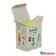 Öntapadós jegyzettömb 3M Post-it LP653-1GB 51x38mm torony 6x100 lapos