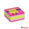 Öntapadós jegyzettömb STICK'N 51x51mm neon rózsaszín mix 250 lap
