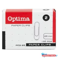 Gemkapocs OPTIMA 25mm 100 darabos