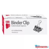 Binder csipesz ICO 15 mm 12 darabos