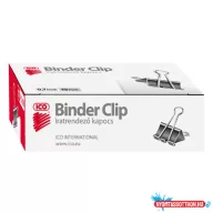 Binder csipesz ICO 19 mm 12 darabos