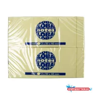 Öntapadós jegyzettömb GLOBAL Notes 3653-1 40x50mm 3x100 lap