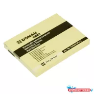 Öntapadós jegyzettömb DONAU ECO 101x76 mm 100 lap sárga