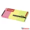 Öntapadós jegyzet OPTIMA 38x51mm neon 3x100 lap