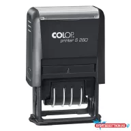   Bélyegző dátum COLOP Printer S260 fekete ház fekete párna