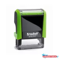 Bélyegző TRODAT Printy 4.0 4911 almazöld ház fekete párna