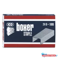 Tűzőkapocs BOXER 24/6 1000 darabos