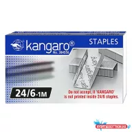 Tűzőkapocs KANGARO 24/6 1000 darabos