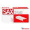 Tűzőkapocs SAX 24/6 réz 1000 darabos