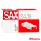 Tűzőkapocs SAX 24/8 réz 1000 darabos