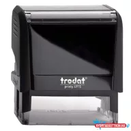 Bélyegző TRODAT Printy 4.0 4915 fekete ház kék párna