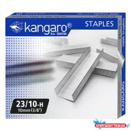 Tűzőkapocs KANGARO 23/10 1000 darabos
