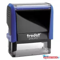 Bélyegző TRODAT Printy 4.0 4912 égkék ház natúr párna