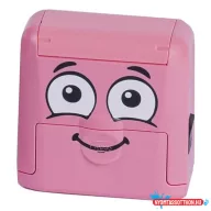 Textilbélyegző MARKY kirakós pink