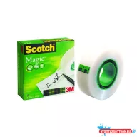 Ragasztószalag 3M Scotch Magic 810 írható 12mmx33m átlátszó