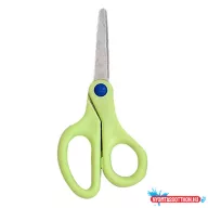 Olló iskolai SPOKO 0533 kerekített 13cm vegyes színek