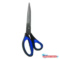Olló irodai SPOKO 0532 gumifogós 17cm vegyes színek