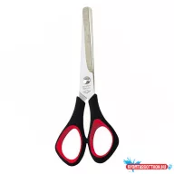 Olló irodai WEDO 976-6 gumifogós 15,5cm fekete