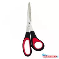 Olló irodai WEDO 976-8 gumifogós 21cm fekete