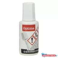 Hibajavító folyadék OPTIMA ecsetes oldószeres 20 ml