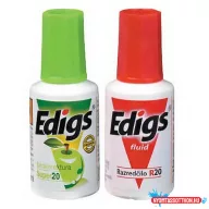 Hibajavító szett EDIGS ecsetes hibajavító folyadék+higító 2x20 ml