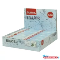 Radír OPTIMA papírtokos 60x22x12mm