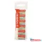 Radír STABILO Conqueror papírtokos 43x20x10mm 6 darabos