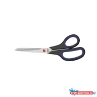 Olló irodai ICO gumifogós 23cm fekete