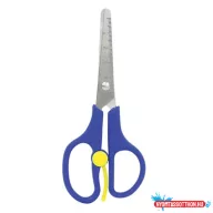 Olló iskolai FIORELLO GR-6500 rásegítős balkezes kerekített hegy 13cm