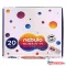 Radír NEBULO papírtokos forgács mentes 59x21x11mm fehér