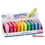 Radír GIOTTO Happy Gomma ceruza formájú élénk színek