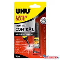 Pillanatragasztó UHU Control 3 g