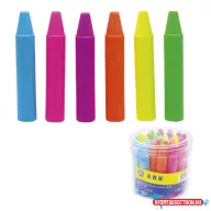 Radír ARK ceruza forma neon színek