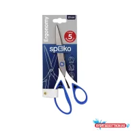 Olló irodai SPOKO Ergonomy 23 aszimetrikus kék-fehér