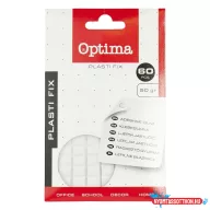 Gyurmaragasztó OPTIMA 50 g fehér 60 kocka/csomag