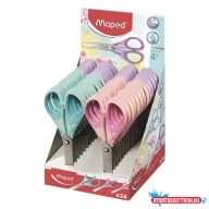Olló iskolai MAPED Essentials Soft 13cm pasztell vegyes színek