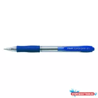 Golyóstoll PILOT Super Grip Ball Point Pen Fine nyomógombos kék