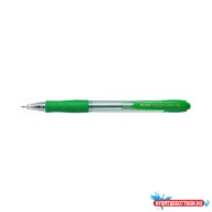 Golyóstoll PILOT Super Grip Ball Point Pen Fine nyomógombos zöld