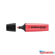 Szövegkiemelő STABILO Boss piros