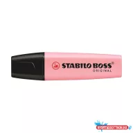 Szövegkiemelő STABILO Boss pasztell rózsaszín