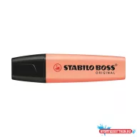 Szövegkiemelő STABILO Boss pasztell barack