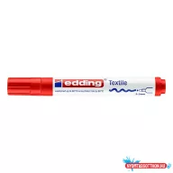 Textilmarker EDDING 4500 piros