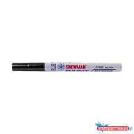 Lakkmarker SNOWMAN/DEC FCP-12 3mm Fine fekete